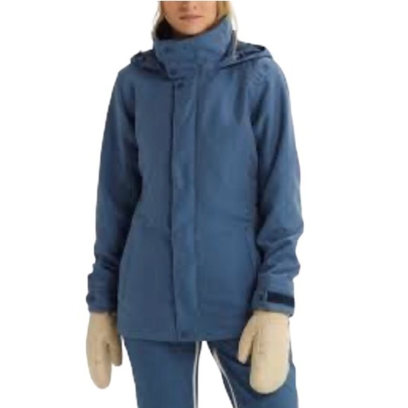 Burton Women’s Jet Set Jacket in Mood Indigo, Size Large  with Thermolite - Picture 1 of 16
